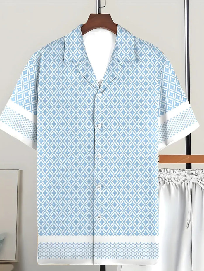 Camisa "Élite Urbana" – Elegancia Atemporal con Toque de Estilo 💼✨