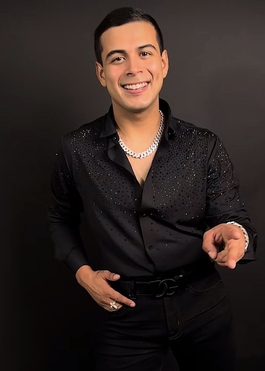 💎Camisa Brillo Supremo: +1000 Diamantes en Estilo