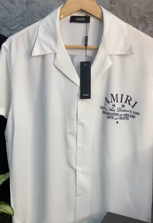 💎 Camisa AMIRI Original - Manga Corta de Botones💎